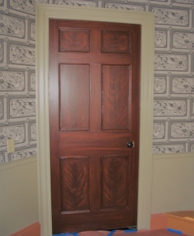 Wood Grain Restoration: Hedge House Museum