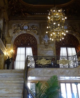 Gilt Bronze Balustrade Conservation: Marble House