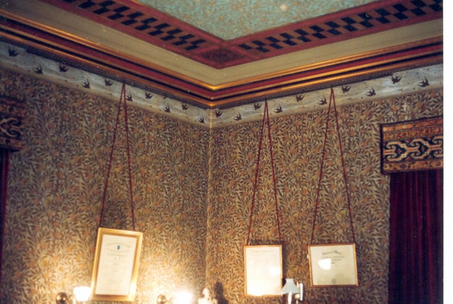 Decorative Paint & Gold Leaf: Chateau sur Mer