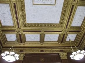 Decorative Plaster & Gilt Restoration: US District Courthouse 